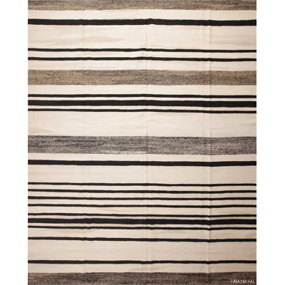 One-of-a-Kind 12'10" X 15'7" Flatweave Area Rug