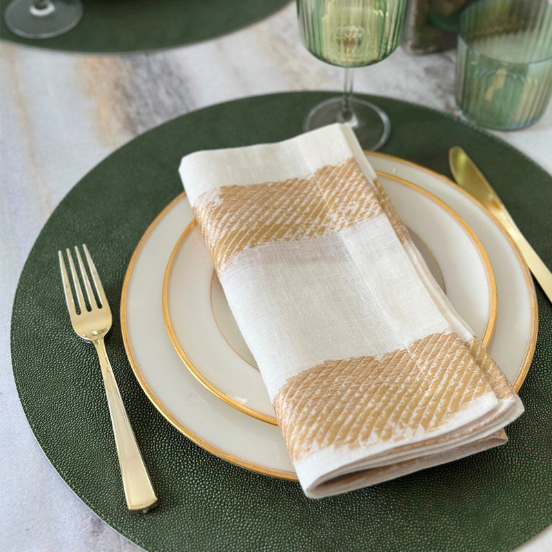 Vinyl Round Placemats
