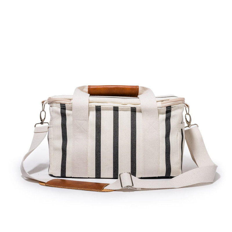The Premium Cooler Bag, Black/White