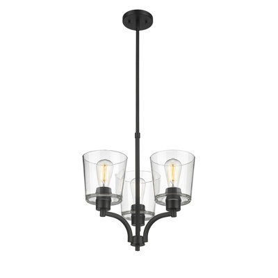 Lustre classique / traditionnel à 3 lumières Evalon
