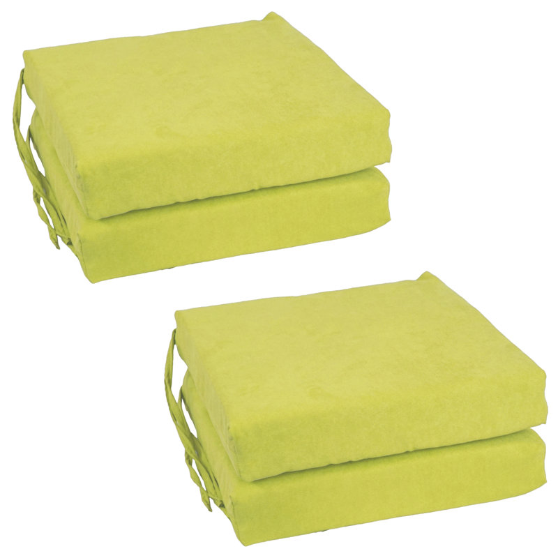 Outdoor 3'' Seat Cushion, Mojito Lime