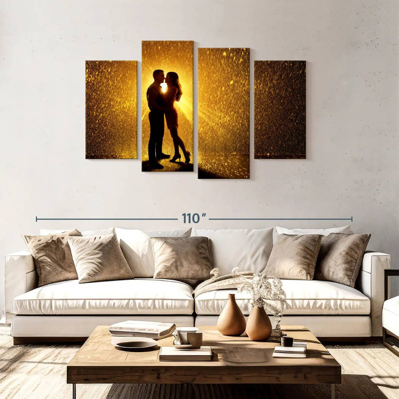 Couple de Hardie sous la pluie