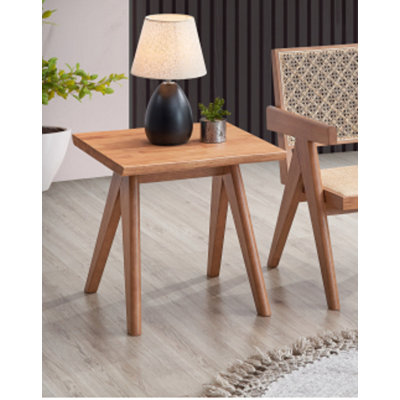 Table de bout ACME Velentina, finition naturelle