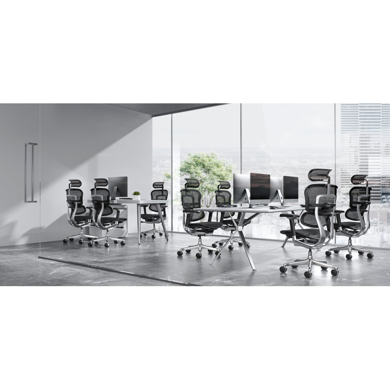 Fauteuil de bureau Ergohuman ME7ERG, Noir - Génération 2