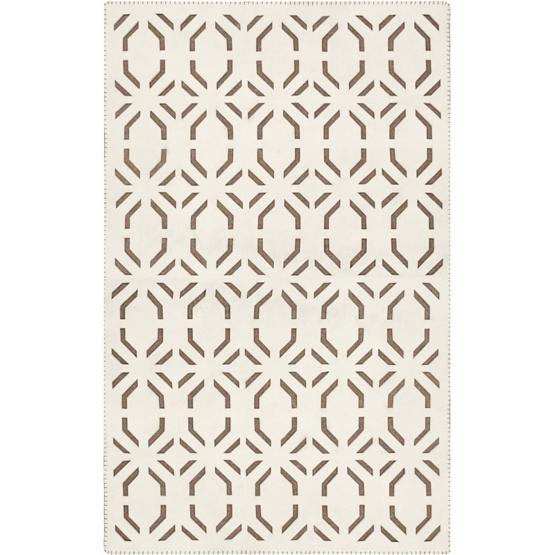 Arthur Wool Geometric Indoor Rug, Rectangle 2' x 3'