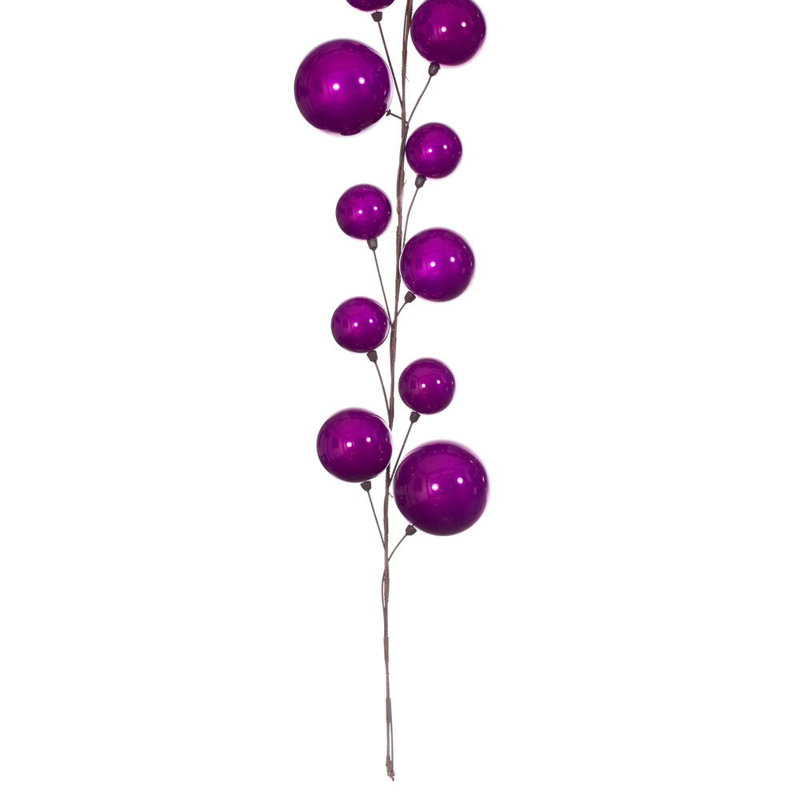 Guirlande 10 pi Vickerman, Fuchsia