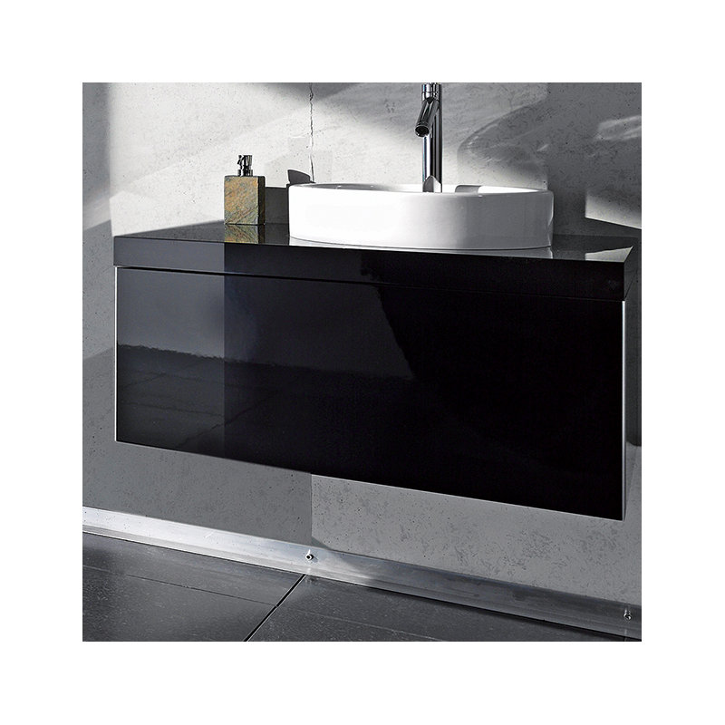 Meuble-lavabo mural simple 33 po Starck