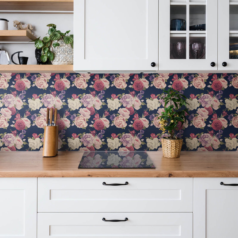 Glendive 50x100 cm Pvc Singular Tile in Blue