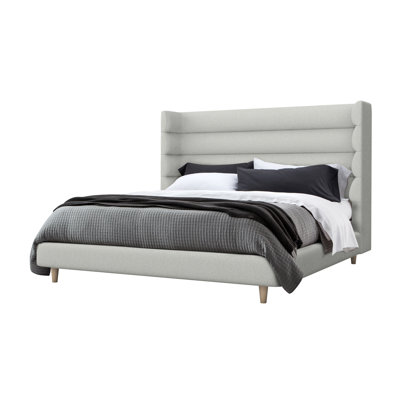 Ornette Upholstered Wingback Bed