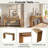 Console Table With Double Board Suspension Design-408296860