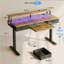 MDF Steel Computer Desk