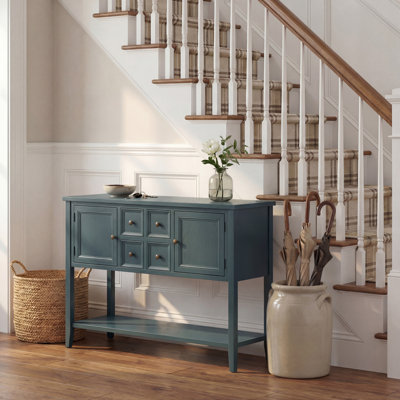 Console en bois massif 45,7 po Sadie