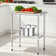 Heavy Duty Stainless Steel Work Table With Undershelf – Adjustable Feet