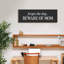 "Beware Of Mom" par Epic Graffiti, art mural sur toile 36 "x 12"