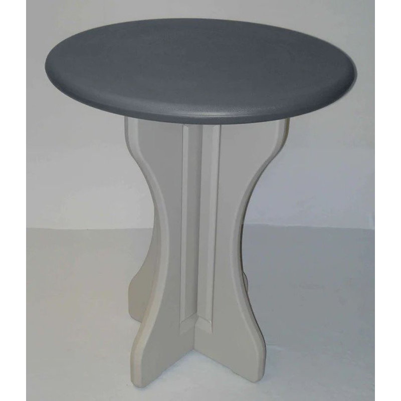 Nandini 30 L x 30 W Outdoor Seat, Deep Gray, Warm Gray