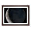 Crescent Moon Shadow in Abstract - Picture Frame Graphic Art Print-55682873-55682872