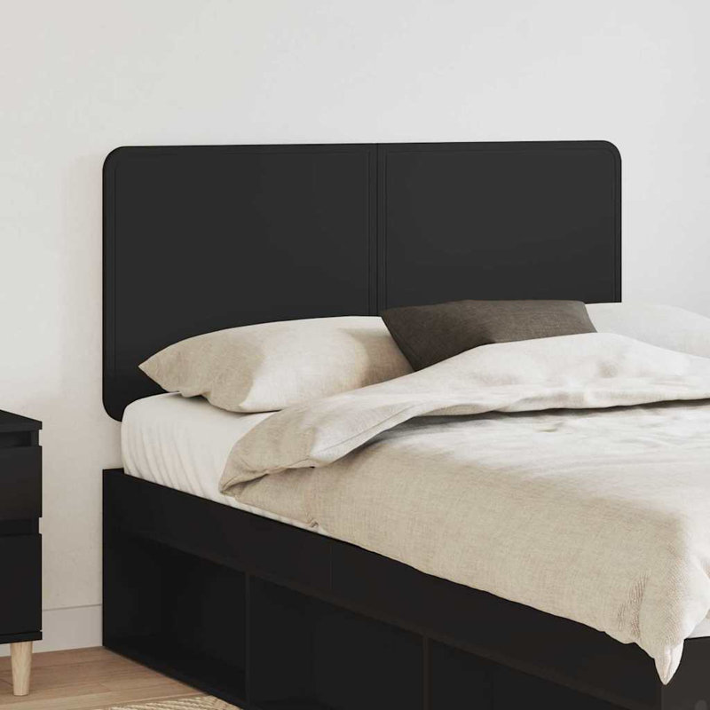 Headboard, EU Double - 135 x 200 cm, Black Oak