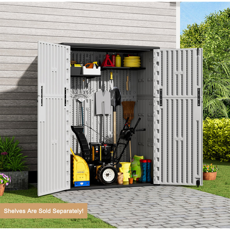 Remise de rangement d'extérieur 57 pieds cubes KINYING