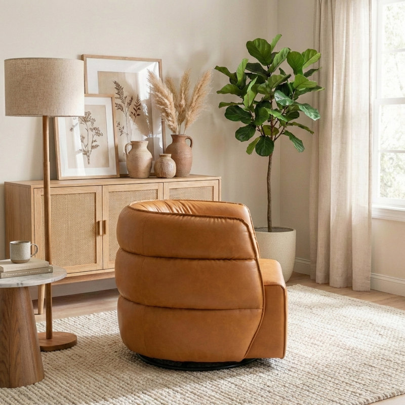 Fauteuil demi-tonneau Ambrosina