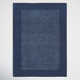 Dolma Handmade Loomed Wool Navy/Dark Blue Rug