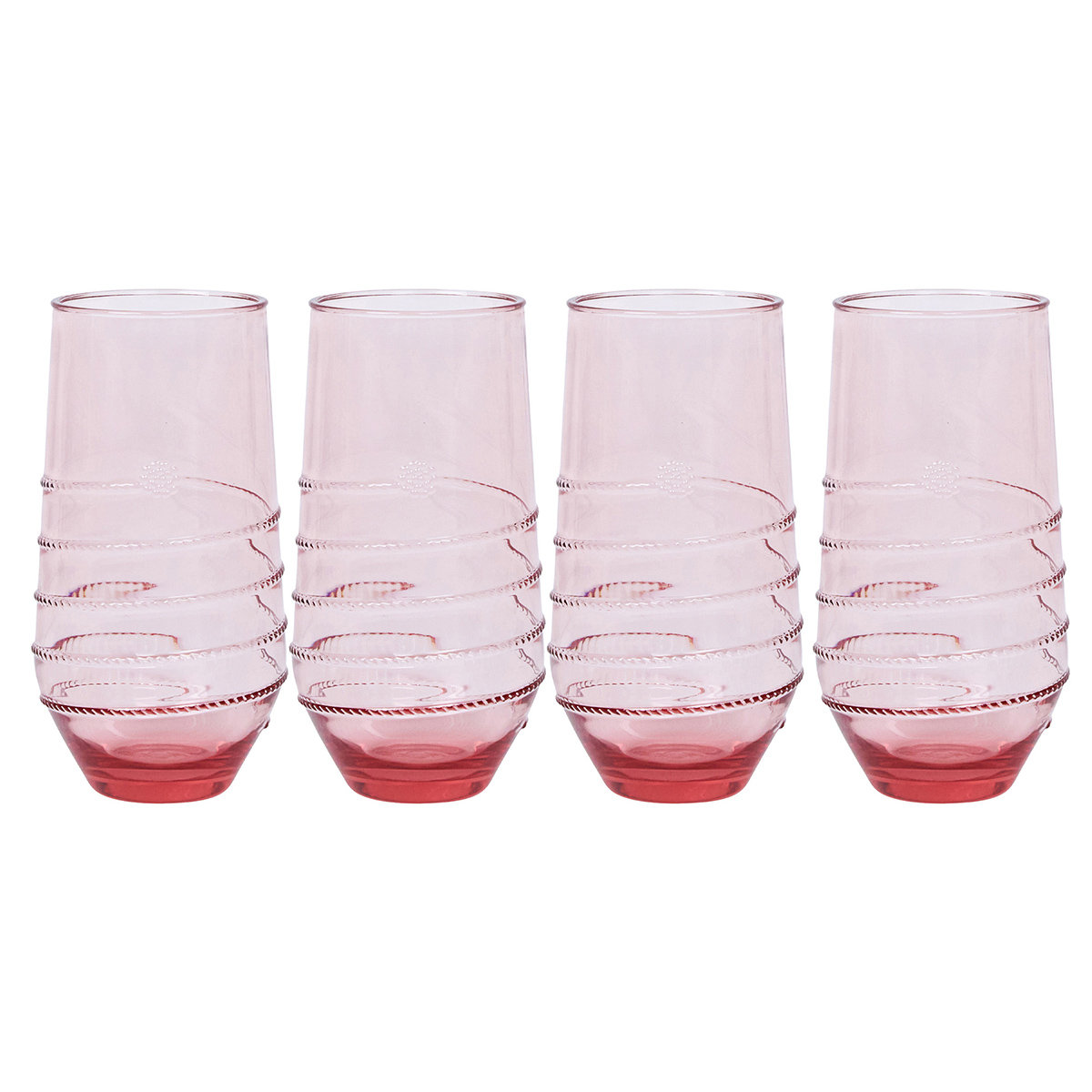 Amalia Acrylic Small Tumbler, 18.5 Oz., Coral