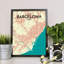 Barcelona - No Frame Print-650721487