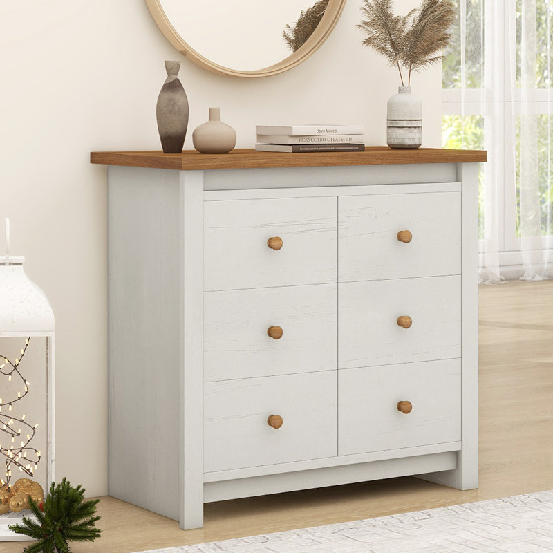 Commode 6 tiroirs Jorddy Farmhouse