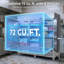 Congélateur vertical commercial en acier inoxydable avec 12 tablettes VEECOOL