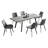 Iras 6 - Person Extendable Dining Set, 61.4'' Dining Table Sets-1450584910