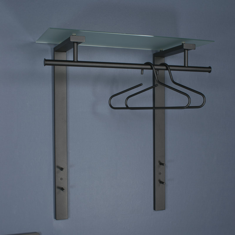 4 - Hook Wall Mounted Coat Rack