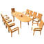 Weiss Outdoor 11 - Piece Teak Dining Set