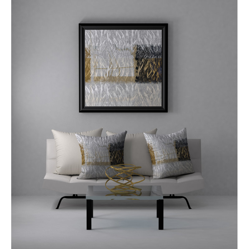 Charmante housse de coussin carrée/insert, 18 po x 18 po