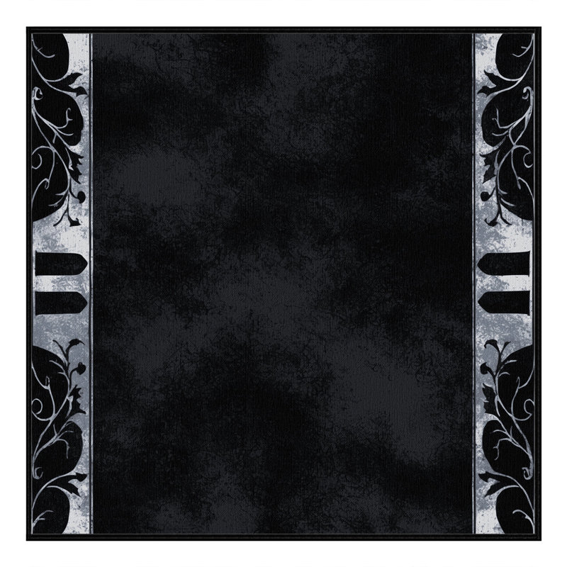 Moonlit Fern Rug, Square 8'