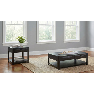 Marcelo 2-Piece Coffee Table Set With Storage Coffee