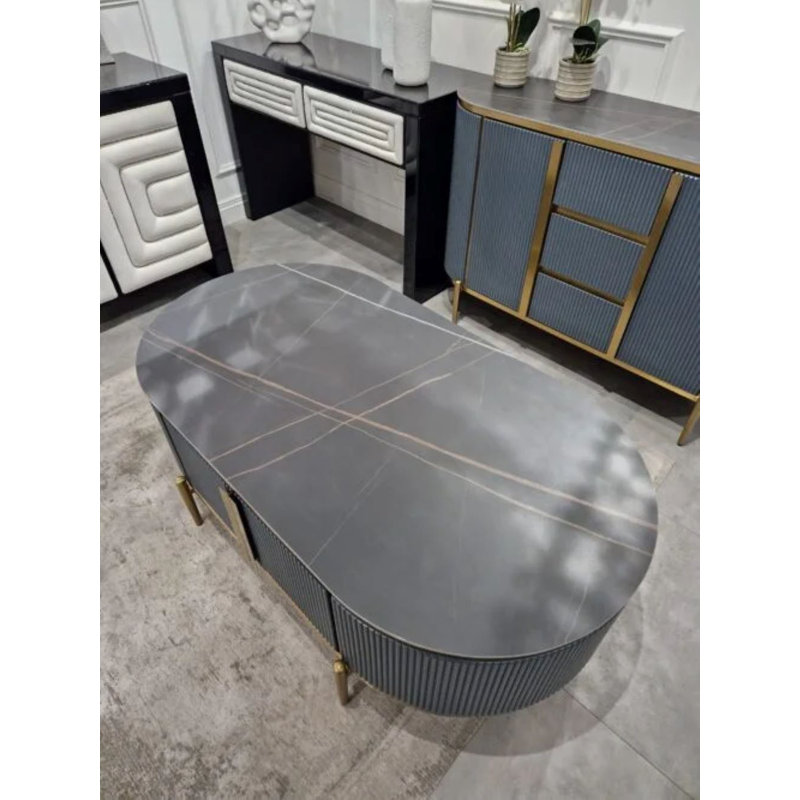 Audriauna Four Leg Coffee Table with Storage