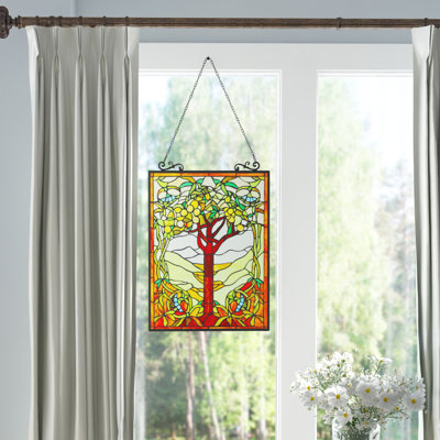 Plants & Flowers Window Panel