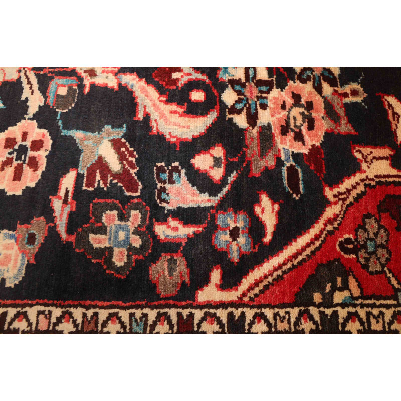 Tapis bleu marine Yanbo 4 pi 6 po x 6 pi 8 po