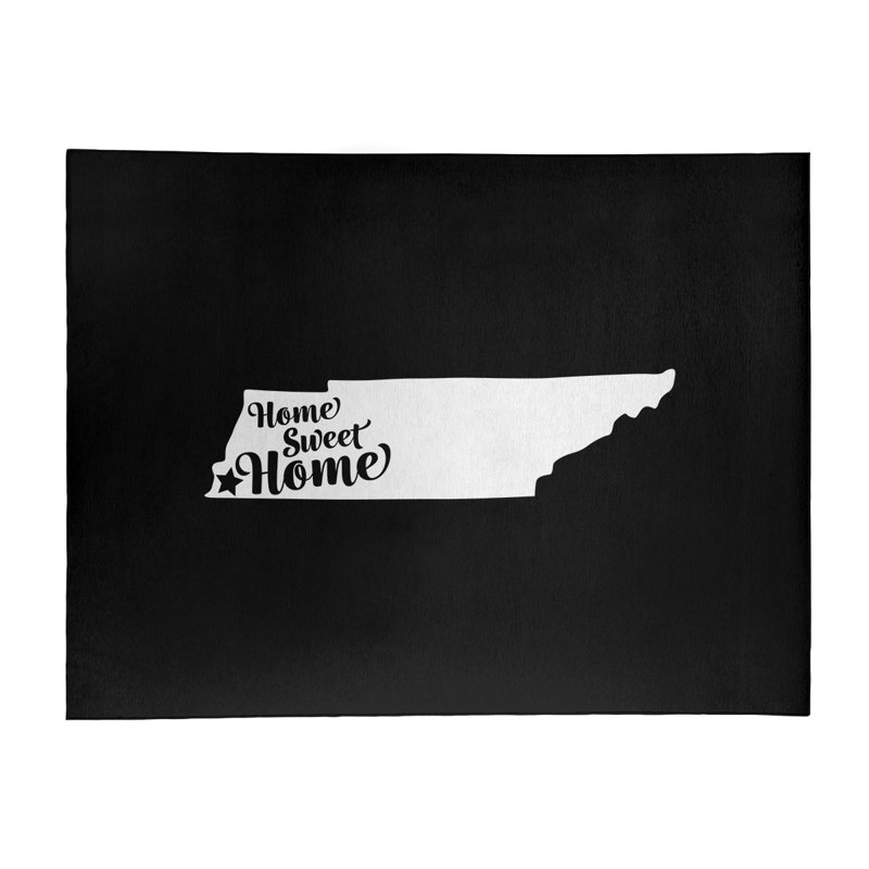 Tapis en poly-chenille memphis à la maison, Rectangle 8 pi x 10 pi