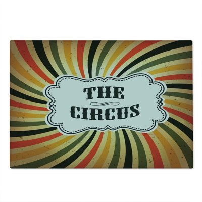 East Urban Home Glass Circus Cutting Board