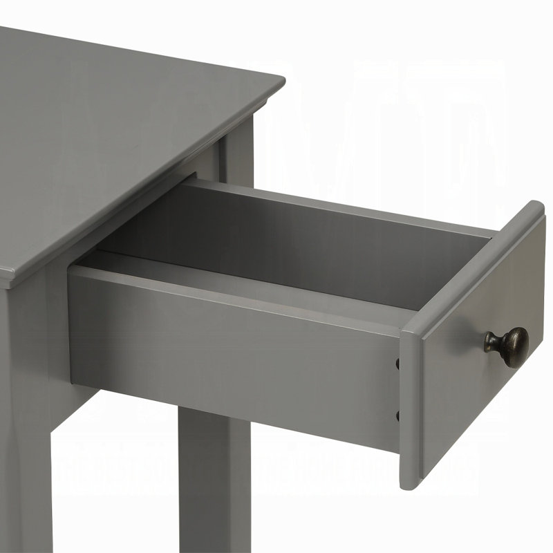 Bertie Accent Table, Gray