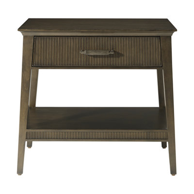 Lido 1 - Drawer Solid Wood Nightstand