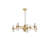Granados 17 - Light Dimmable LED Sputnik Modern Linear Chandelier-962027612