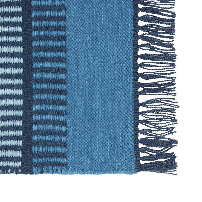 Muturi Cobalt Outdoor Rug, Rectangle 3'11" x 5'11"