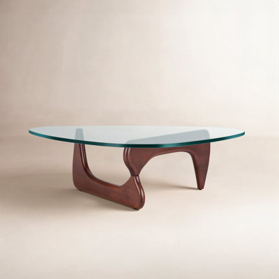 Kiruthika 51" Glass Coffee Table