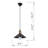 Adjustable Height Metal Body Single Pendant