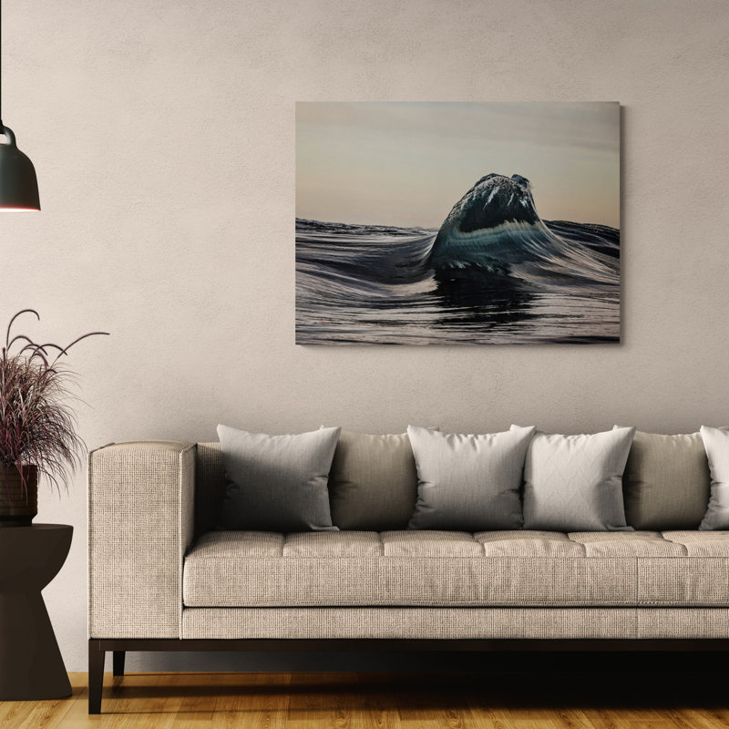 «Rising Wave», reproduction d'art sur toile tendue, 15" H x 20" W