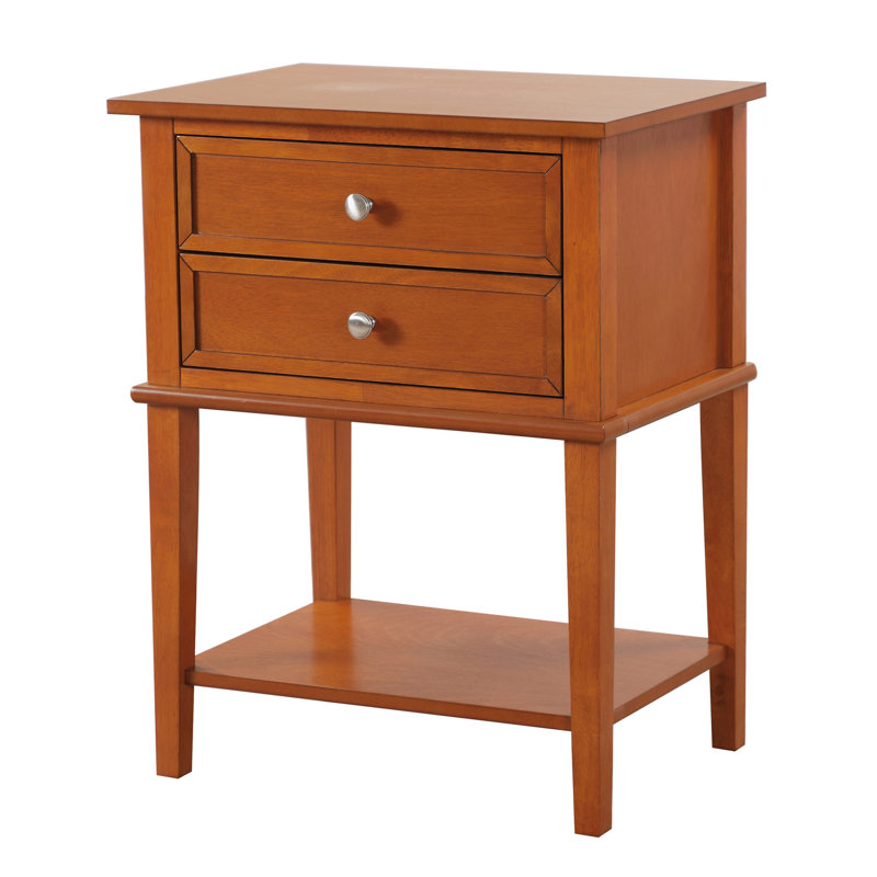 Table de chevet élégante pour les espaces modernes, Brun