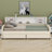 Upholstered Platform Bed With Storage And Drawers-1242455709