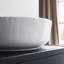 Tikamoon Luna 42mm L x 42mm W Natural Ceramic Round Sink