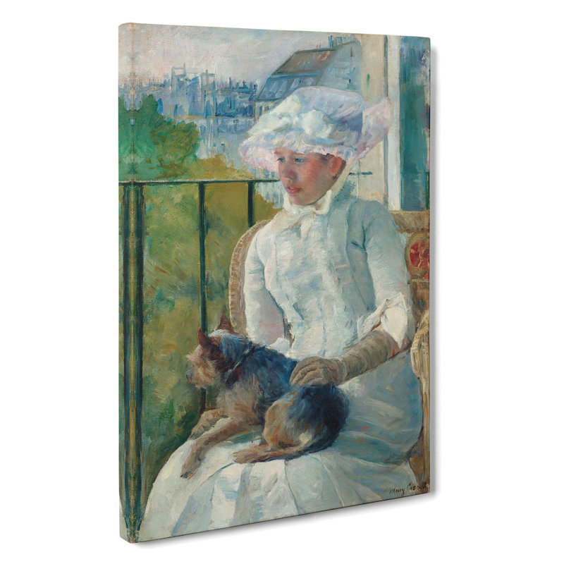 Young Girl at a Window by Mary Cassatt - Wrapped Canvas, 60cm H x 40cm W x 3cm D
